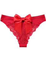 Kırmızı fantezi tanga - Görsel 4