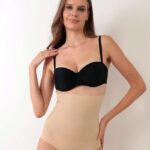 Lazer Kesim Yüksek Bel Slip Korse