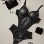 deri dantelli bodysuit